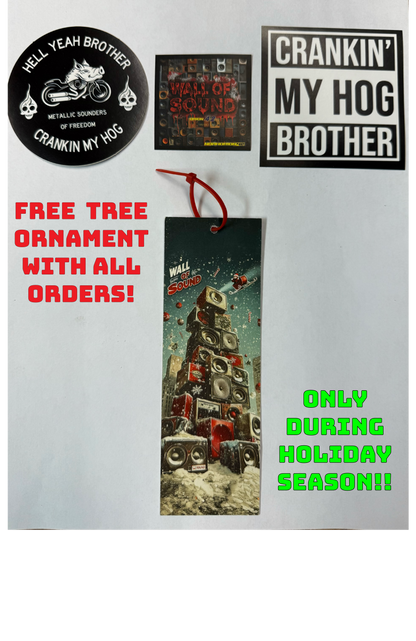 HELL YEAH BROTHER FREE STICKER!!! - HELL YEAH BROTHER!!! - Metallic Sounders of Freedom!