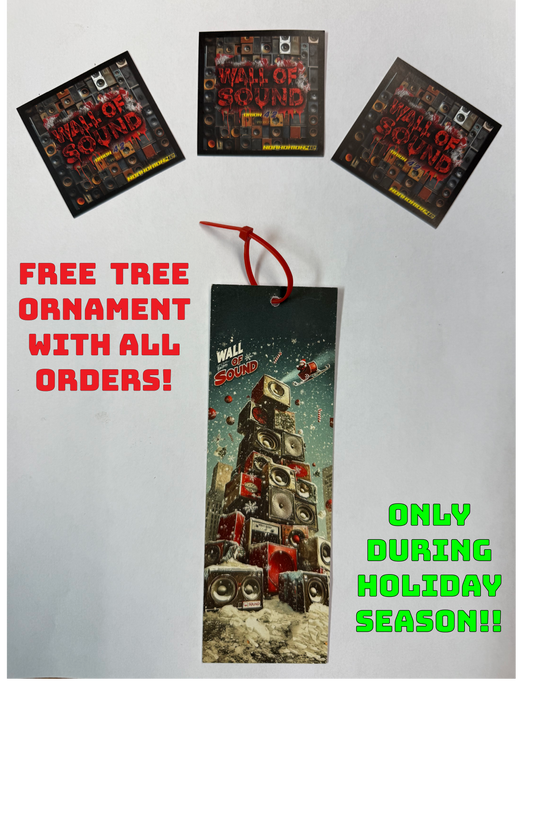 WALL OF SOUND CHRISTMAS - STICKERS AND ORNAMENT BUNDLE