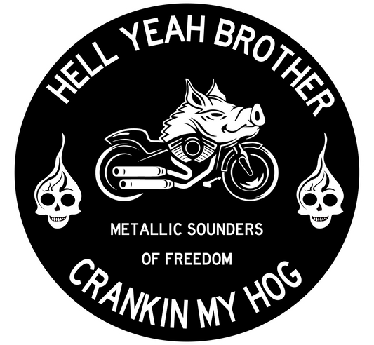 HELL YEAH BROTHER FREE STICKER!!! - HELL YEAH BROTHER!!! - Metallic Sounders of Freedom!