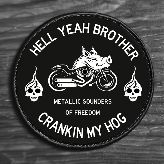 HELL YEAH BROTHER FREE STICKER!!! - HELL YEAH BROTHER!!! - Metallic Sounders of Freedom!